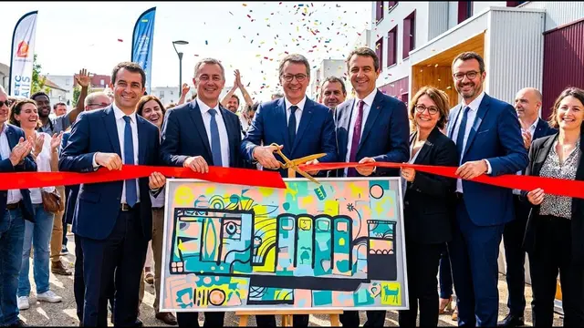 Totem Box – inauguration et première pierre à Argenteuil, 50 participants : Transformez une inauguration en œuvre collective mémorable,