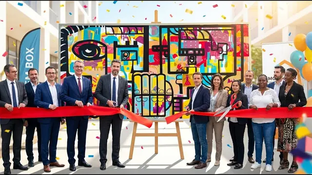 Totem Box – inauguration et première pierre à Toulouse, 60 participants : Créez une œuvre collective unique à partir du plan de votre