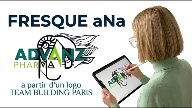 Digital Mural – cocktail à Paris, 60 participants : Transformez l'inauguration de vos locaux en œuvre