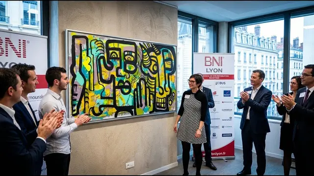 Totem Box – cocktail à Lyon : Créez une fresque collaborative unique qui renforce la