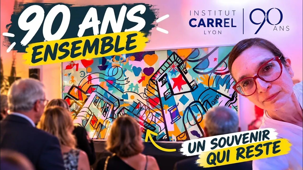 Totem Box – anniversaire à LYON, 150 participants : Animez votre cocktail d'anniversaire avec une fresque