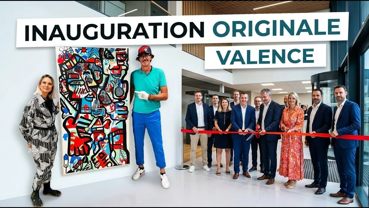 Tube Live aNa – inauguration et première pierre à Valence, 180 participants : Transformez votre inauguration en œuvre collective durable
