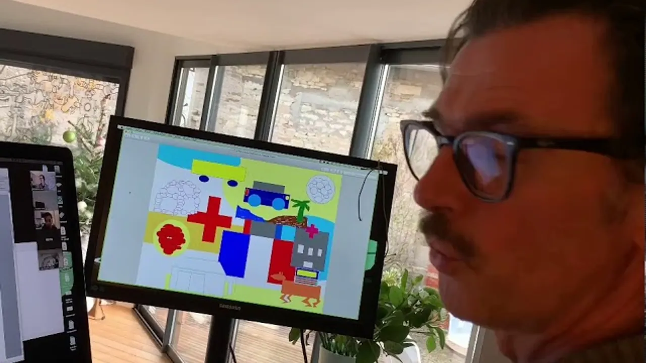 Digital Mural – international : Créez une œuvre collective en visio : un team building