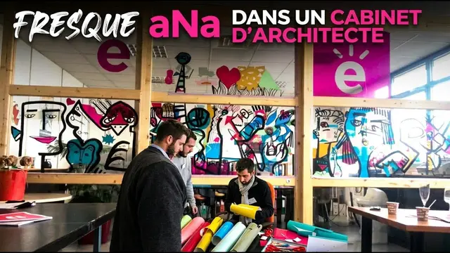 Tube Live aNa – événement à Paris, 15 participants : Créez une fresque interactive sur vitre pour fédérer vos