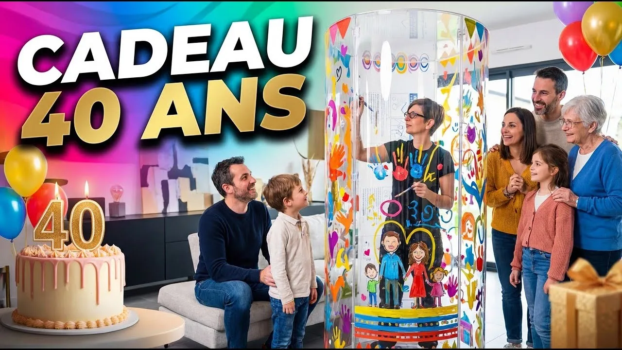 Digital Mural – anniversaire : Offrez un tableau collectif inoubliable créé en famille