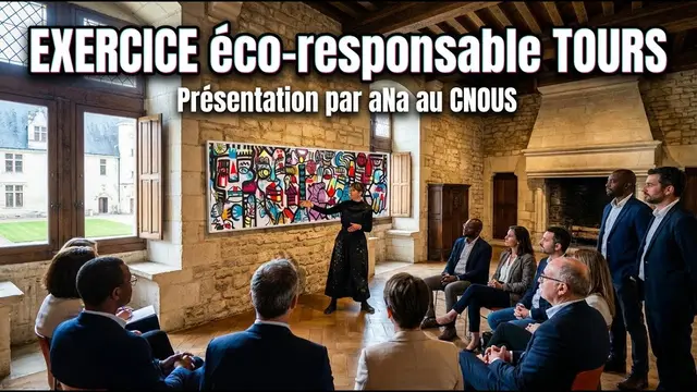 Tube Live aNa – séminaire à Tours, 40 participants : Créez une œuvre collective éco-responsable qui renforce la