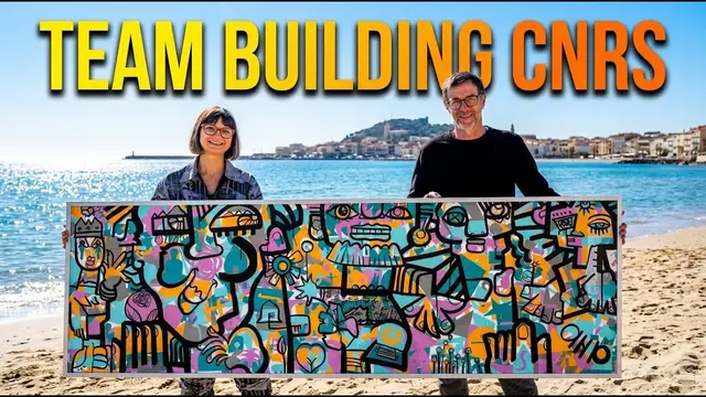 Tube Live aNa – séminaire à Sète, 35 participants : Créez une œuvre collective qui renforce la cohésion et