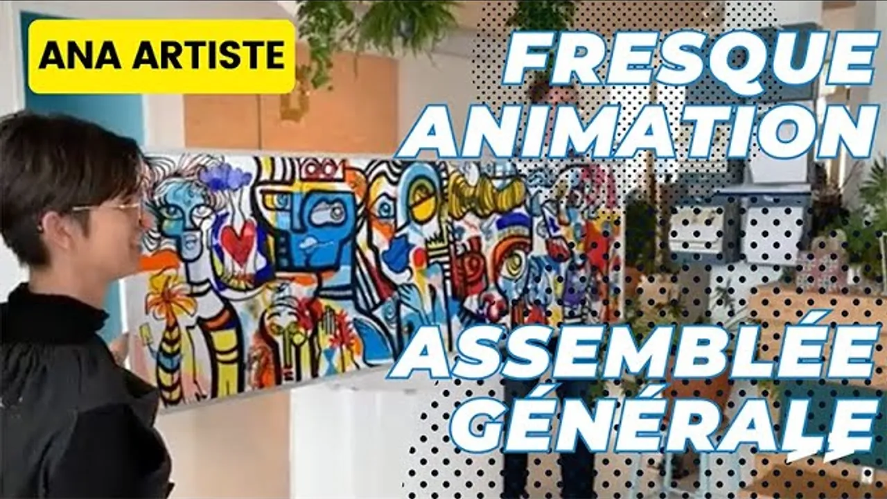 Tube Live aNa – séminaire à Lyon, 100 participants : Animez votre AG avec une fresque participative et un