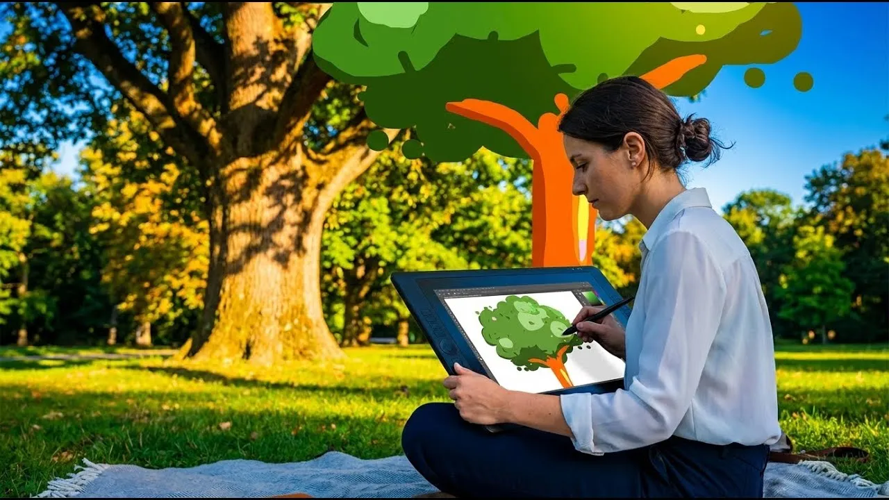 Digital Mural : Créez ensemble une forêt digitale collaborative, accessible