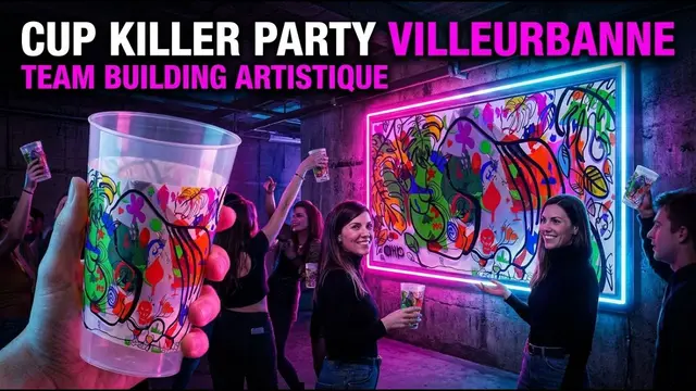 Totem Box – lancement produit à Villeurbanne, 80 participants : Inaugurez vos nouveaux locaux avec une œuvre collective qui