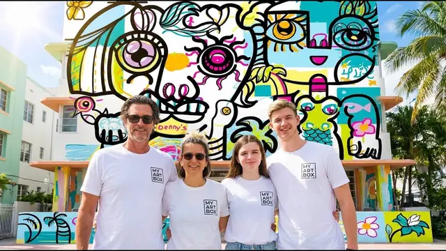 Digital Mural – international à Miami : Créez une fresque digitale collaborative qui renforce la