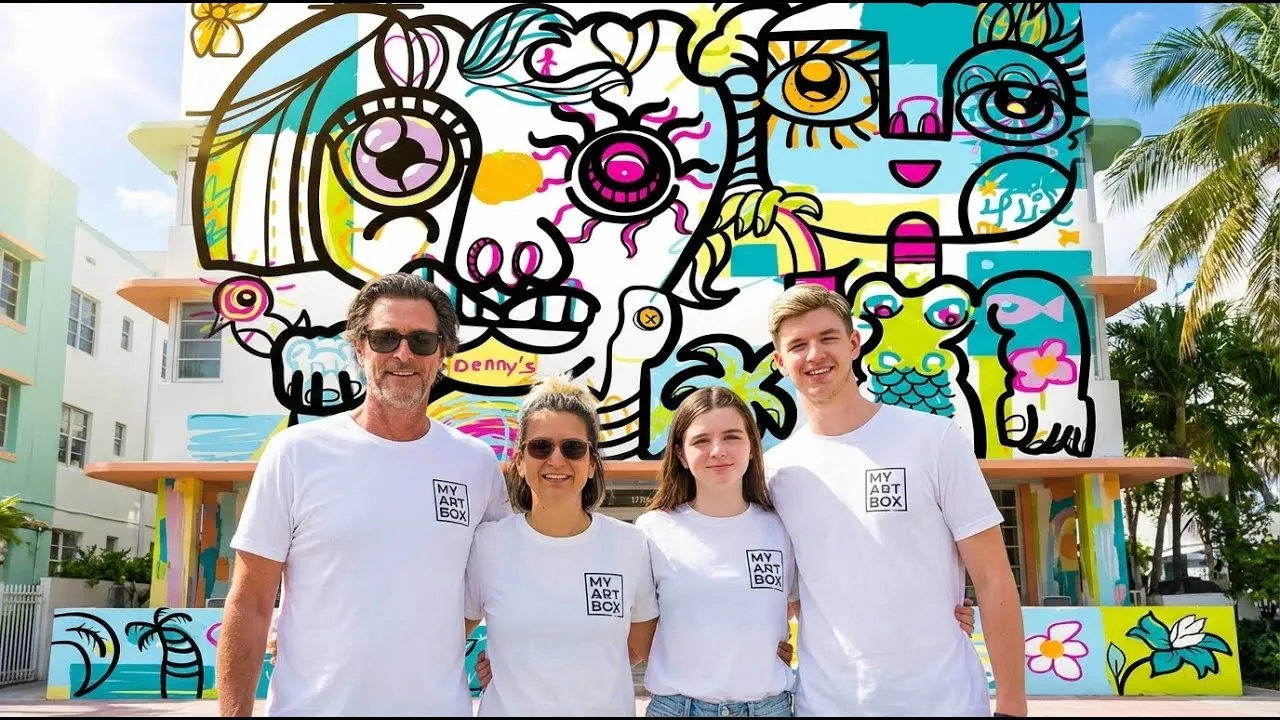 Digital Mural – international à Miami : Créez une fresque digitale collaborative qui renforce la