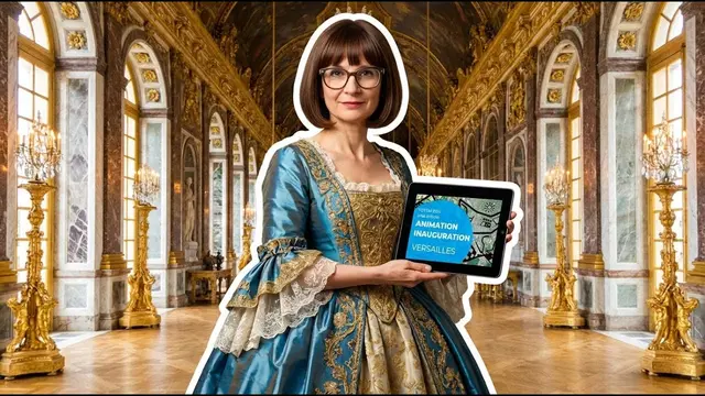 Fresque à plat – outdoor à Versailles : Transformez un plan technique en fresque collaborative