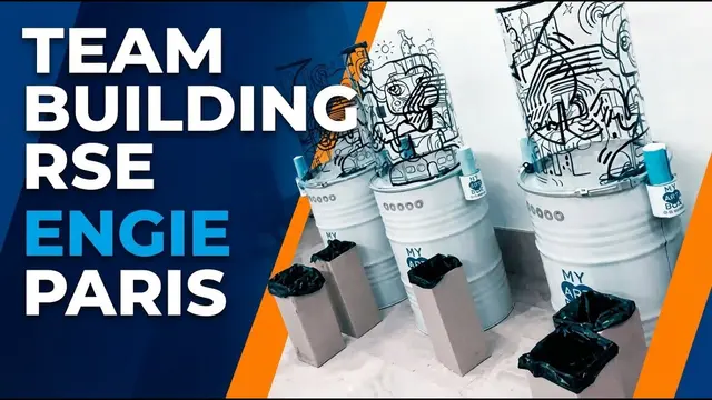 Totem Box – séminaire à Paris, 200 participants : Réunissez vos équipes autour d'une œuvre collective