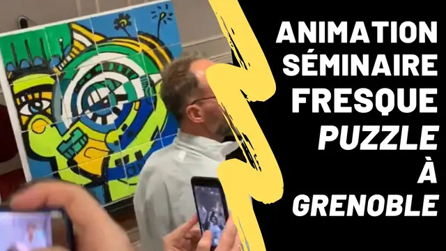 Puzzle – séminaire à Grenoble : Créez une fresque collective monumentale qui renforce la