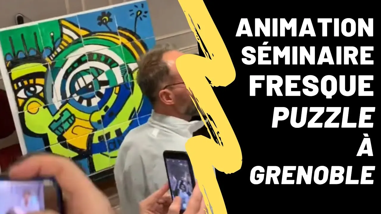 Puzzle – séminaire à Grenoble : Créez une fresque collective monumentale qui renforce la