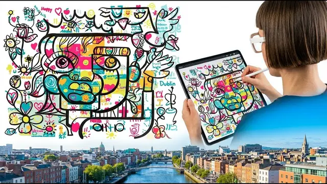 Digital Mural – international à Dublin, 100 participants : Fédérez vos équipes en temps réel avec une fresque digitale