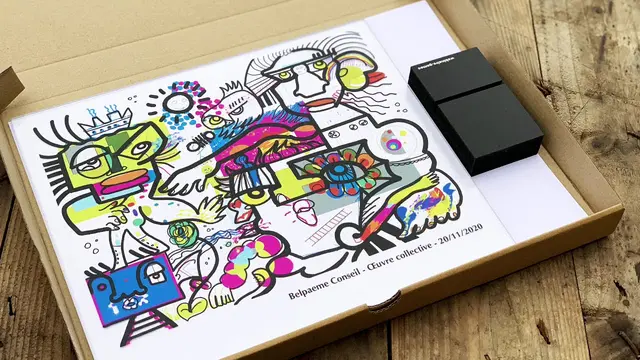 Digital Mural – séminaire à Saint-Jean-de-Védas : Offrez un souvenir unique à vos collaborateurs après votre