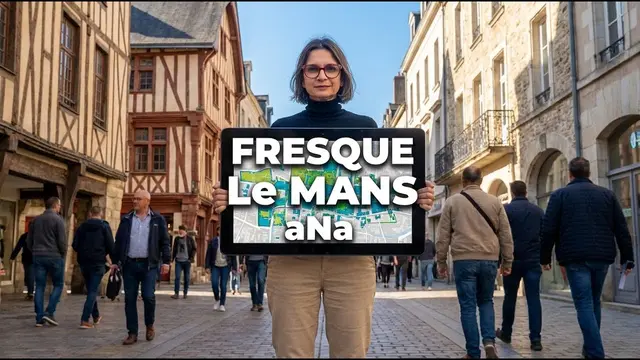 Totem Box – séminaire à le Mans : Transformez le plan du Mans en fresque collective qui