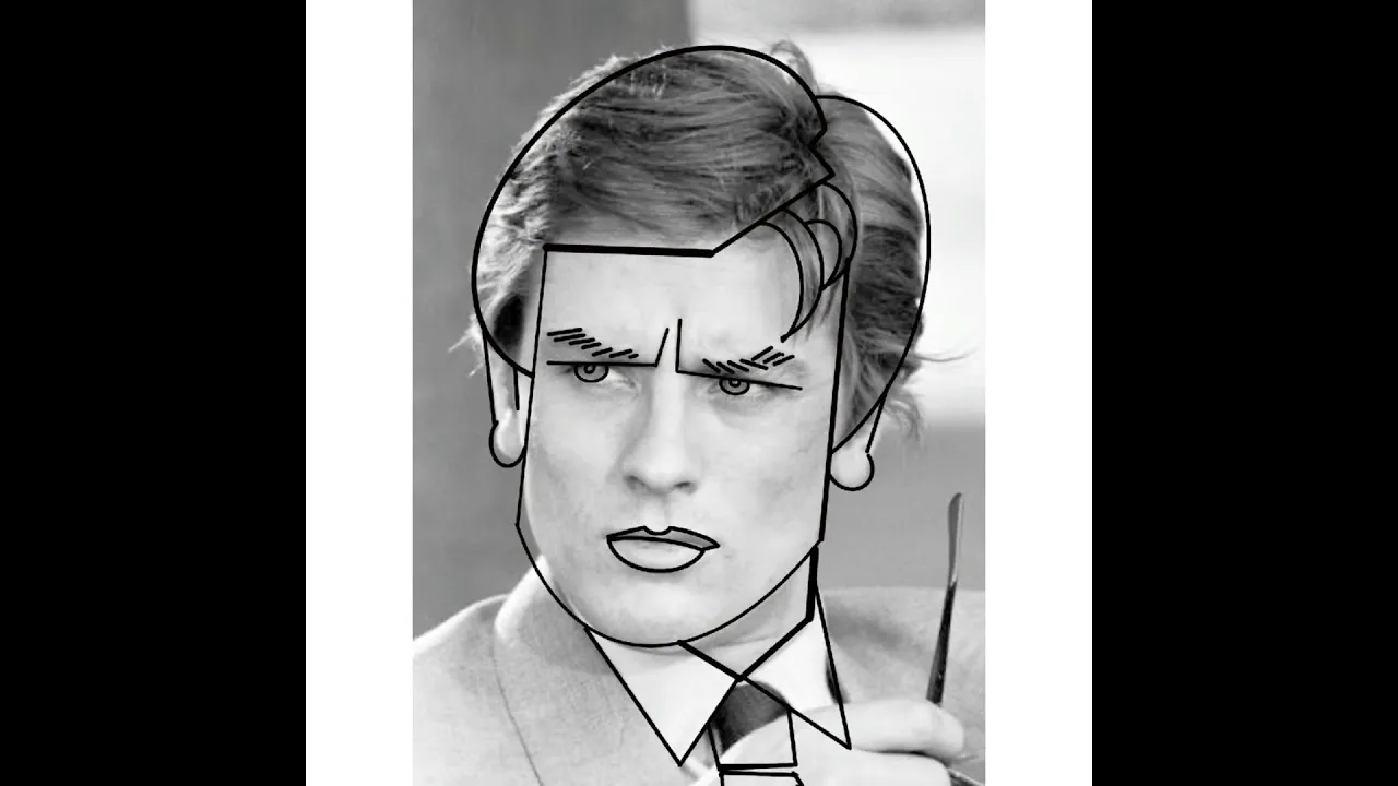 Portrait digital d'Alain Delon : icône du cinéma français