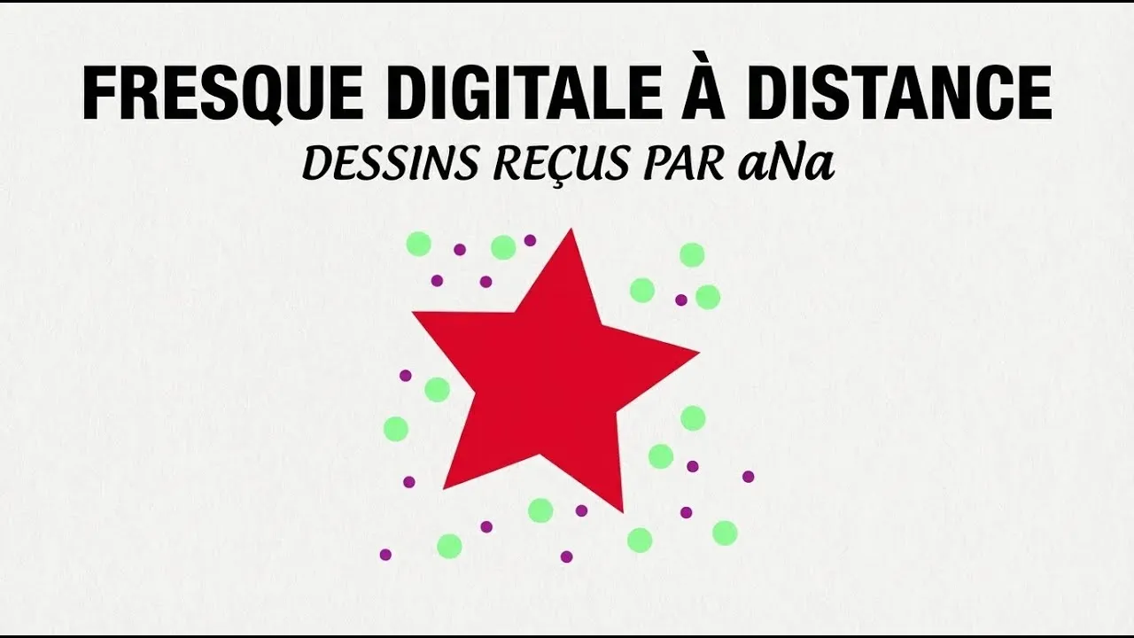 Digital Mural : Digital Mural : fresque collaborative à distance, chaque