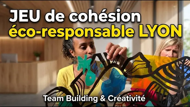 Totem Box – séminaire à Lyon, 200 participants : Créez des œuvres collaboratives uniques pour renforcer la