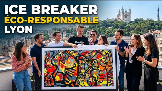 Totem Box – outdoor à Lyon : Brisez la glace en équipe avec une fresque collective