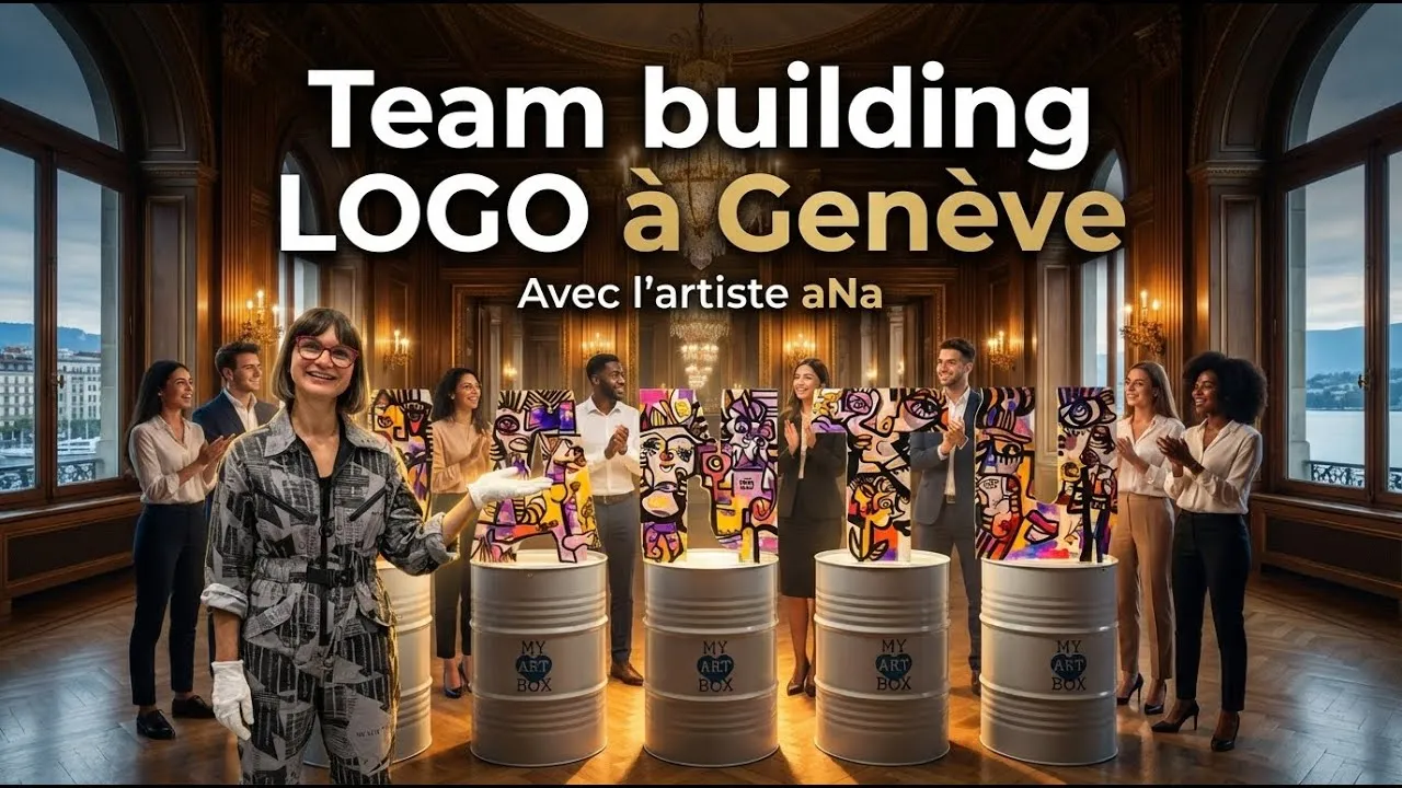 Tube Live aNa – international à Genève, 100 participants : Créez une fresque collaborative unique qui renforce la