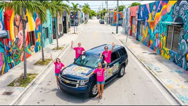 Digital Mural – international à Miami : Créez une fresque digitale collective depuis n'importe où,