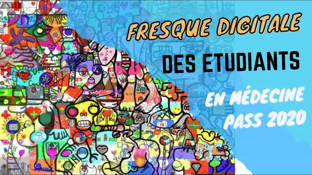 Digital Mural – séminaire à Lyon, 100 participants : Créez une fresque digitale collective à distance pour