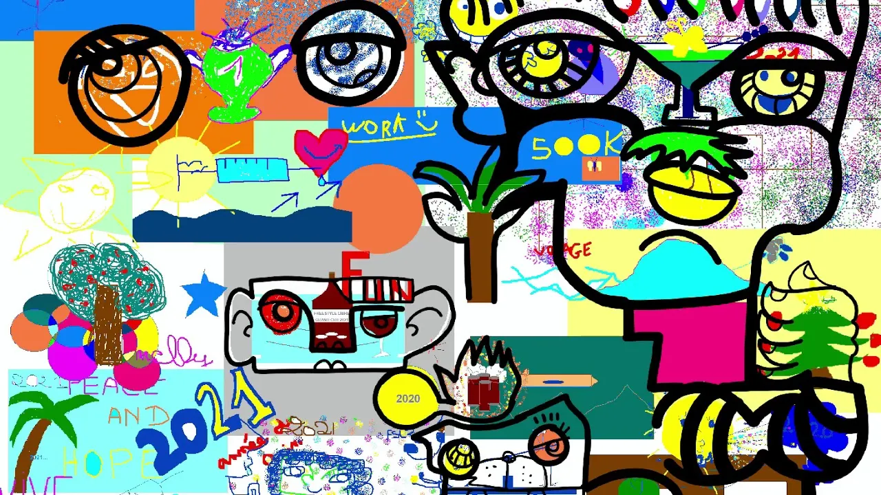 Digital Mural – séminaire, 50 participants : Créez une œuvre collective en distanciel : 50