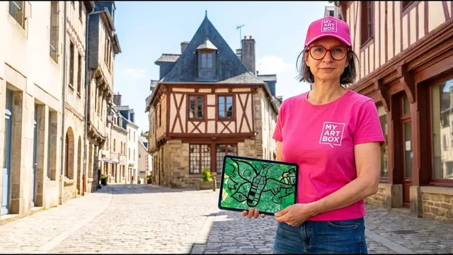 Digital Mural – congrès à Pontivy : Créez une œuvre digitale Street Art collective, symbole de
