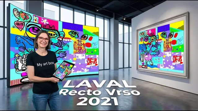 Digital Mural – anniversaire à Laval : Créez une œuvre digitale collaborative unique qui renforce