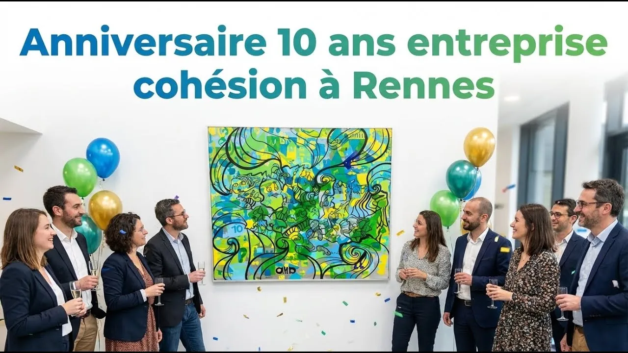 Totem Box – outdoor à Rennes, 30 participants : Créez une fresque monumentale éco-responsable qui fédère