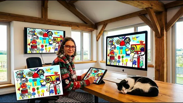 Digital Mural – séminaire à Lyon : Transformez votre team building en œuvre collective