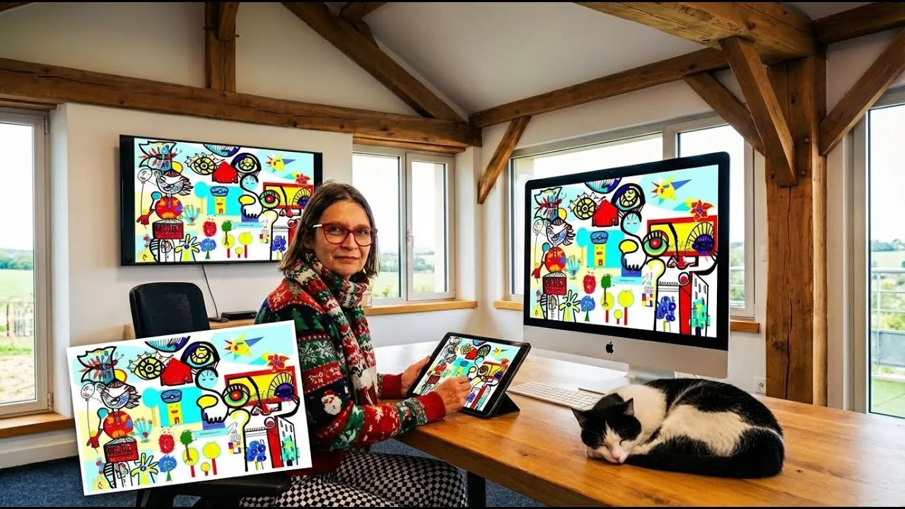 Digital Mural – séminaire à Lyon : Transformez votre team building en œuvre collective