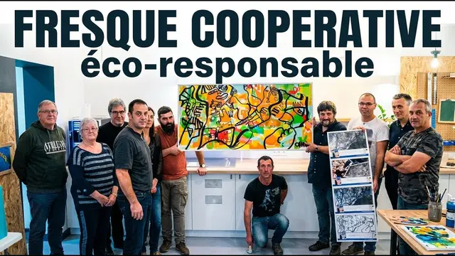 Totem Box – séminaire à Lyon, 30 participants : Créez une fresque éco-responsable unique qui renforce la