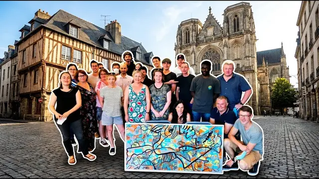 Totem Box – séminaire à Renne, 70 participants : Renforcez la cohésion de vos équipes avec une œuvre