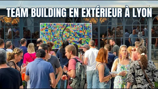 Totem Box – séminaire à Lyon, 120 participants : Fédérez vos équipes en extérieur avec une fresque