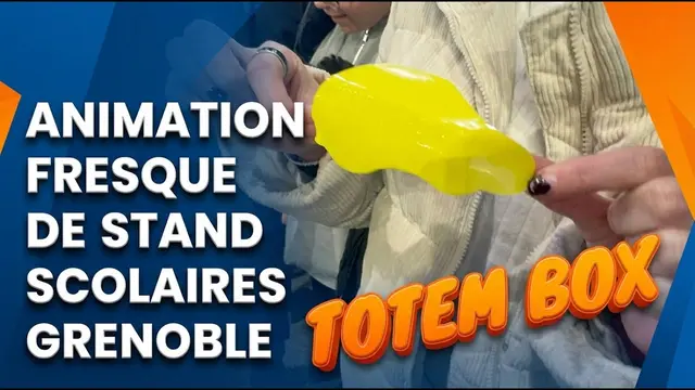 Fresque à plat – salon à Grenoble, 300 participants : Sensibilisez les jeunes aux énergies renouvelables avec une