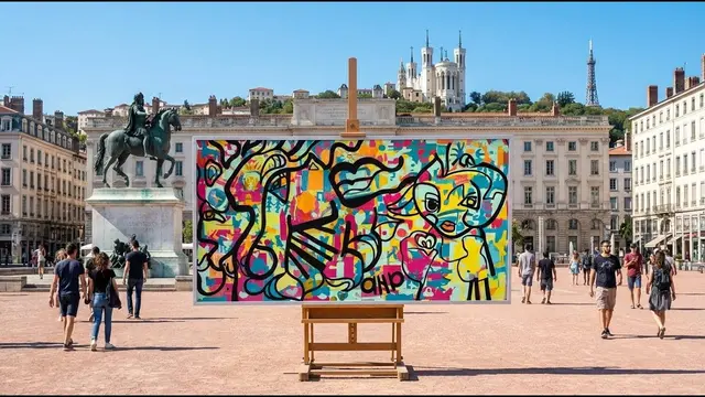 Totem Box – salon à Lyon, 400 participants : Créez une fresque collective géante et fédérez vos